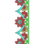 Embroidery Belt Border Lace Design