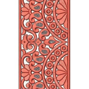 Fashion Sweden Garment Embroidery Lace Design