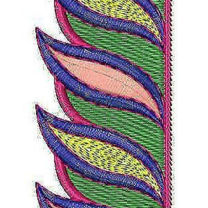 Scarf Dupatta Jalabiya Abaya Border Embroidery Design