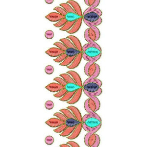 Traditional French Dress Fashions Lace Design