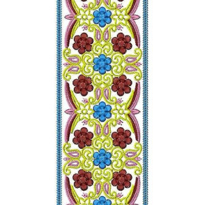 Chicken Scratch Lace Embroidery Design