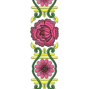 Lace Machine Embroidery Design For Dress