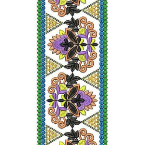 Vintage Short Dress Lace Embroidery Design