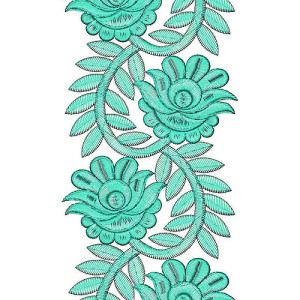 African Women Clothing Lace Design