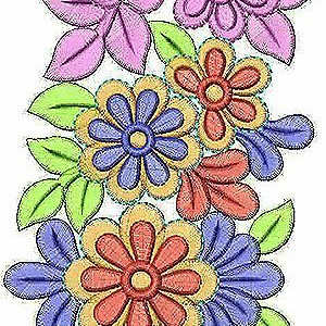 Floral Belt Lace Border Brocade Embroidery Design