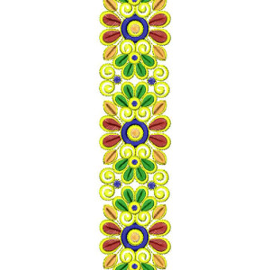 Kashmiri Women Clohing Lace Embroidery Design