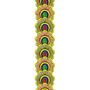 Trimming Indian Lace Embroidery Design