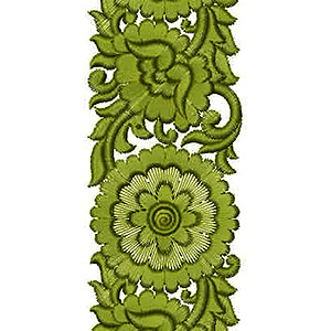 French Fashion Styles Lace Embroidery Design