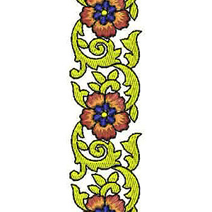 French Bridal Lace Embroidery Design