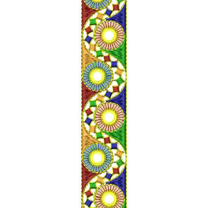 Indian Bridal Embroidery Lace Design