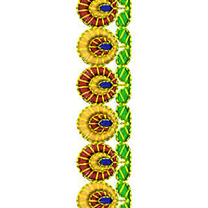 Children's Dresses Lace Embroidery Design