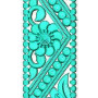 Wide Ribbon Border Lace Embroidery Design