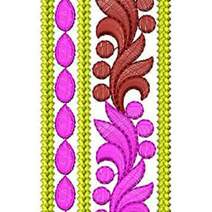 Pakistani Clothing Lace Embroidery Design