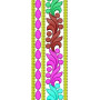 Pakistani Clothing Lace Embroidery Design