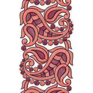 Kanchipuram sari Tamil Clothing Border Embroidery Design