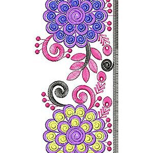 Saree Border Lace Brocade Embroidery Design