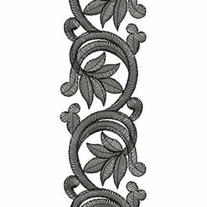 Afternoon Dresses Lace Embroidery Design