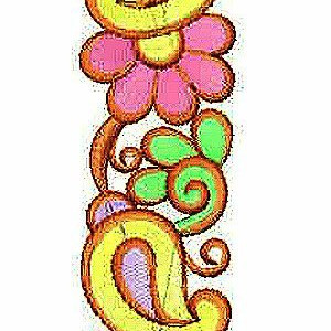 Ladies Footwear Border Brocade Lace Embroidery Design