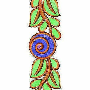 Nice Border Embroidery Design