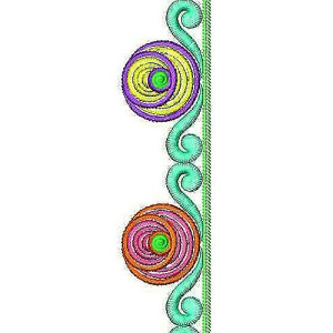 Embroidery Border Designs Of Flowers 736
