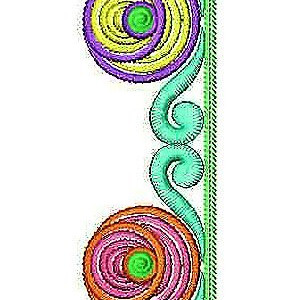 Embroidery Border Designs Of Flowers 736