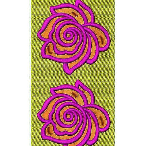 Kanchipuram Wedding Sari Border Embroidery Design