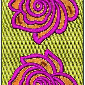 Kanchipuram Wedding Sari Border Embroidery Design