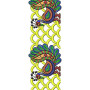 8287 Peacock Lace Embroidery Design