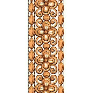 Cotton Fabric Lace Border Brocade Embroidery Design