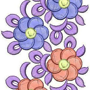 Lawn Suit New Year Collection Border Embroidery Design