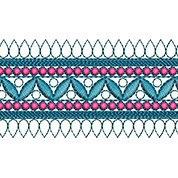 8923 Lace Embroidery Design