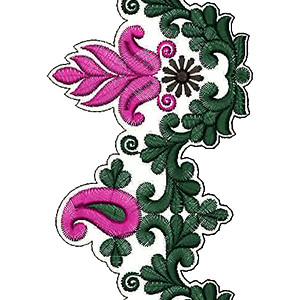9373 Lace Embroidery Design