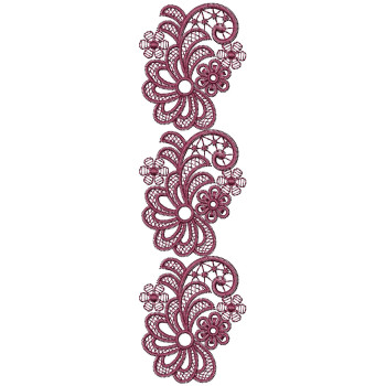 Antique Cut Work Lace Embroidery 25141