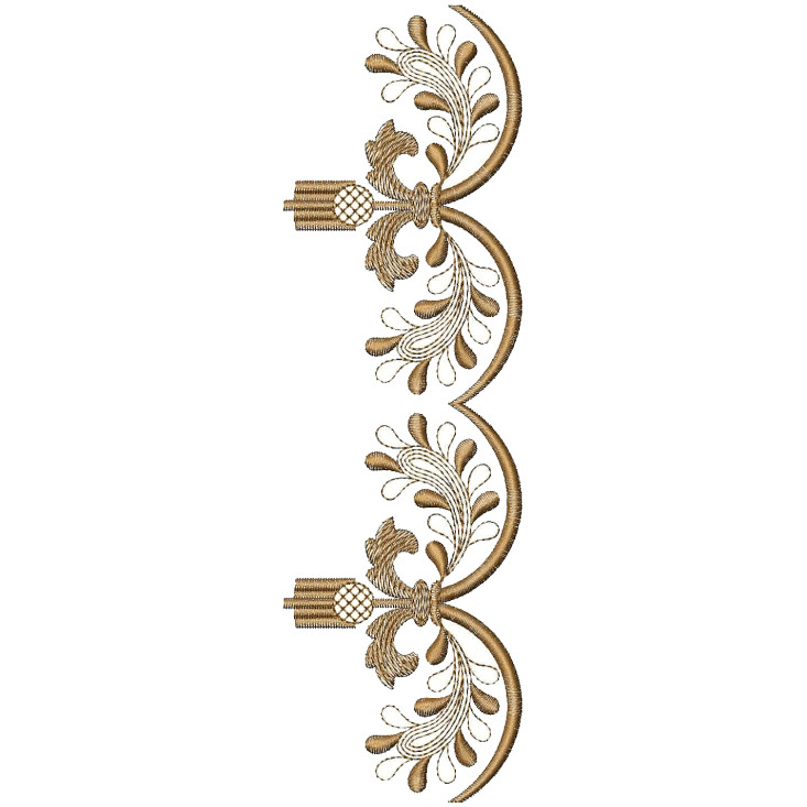 Beautiful Lace Embroidery Design 25186