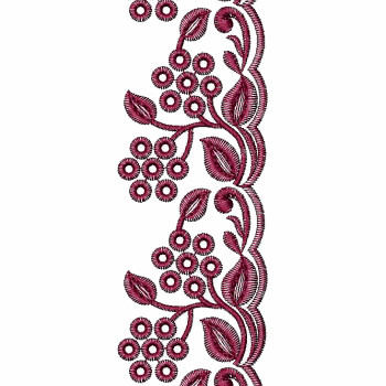 Beautiful Leaf Lace Embroidery Designs 25651