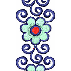 Bhagalpuri Lace Embroidery Design 24635