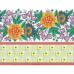 Boring Embroidery Lace For Top