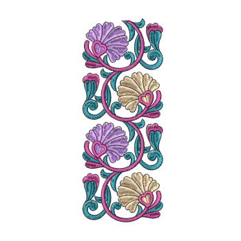 Buy Lace Fabric Embroidery Design Online