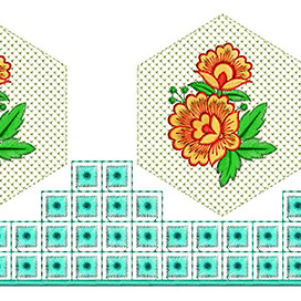 China Boring Embroidery Lace