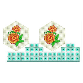 China Boring Embroidery Lace