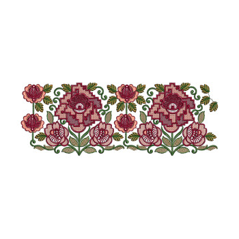 Cross Stitch Border For Home Decor