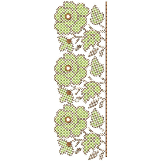 Cross Stitch Designs For Tablecloth 26244