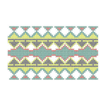 Cross Stitch Embroidery For Mosa Dress