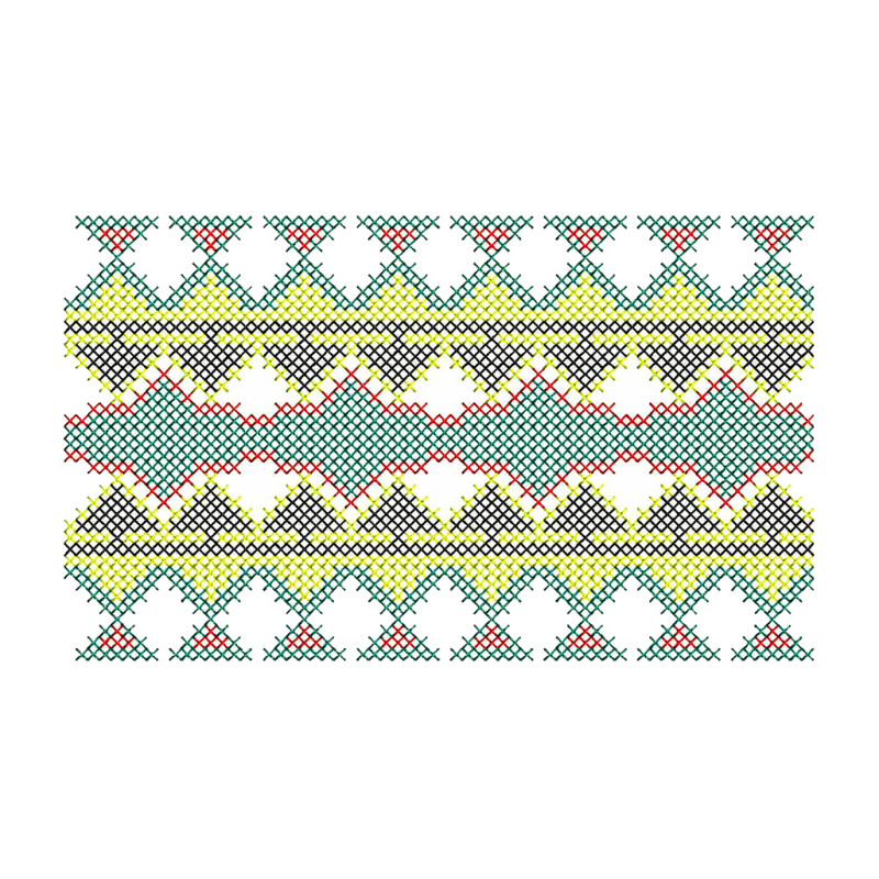 Cross Stitch Embroidery For Mosa Dress