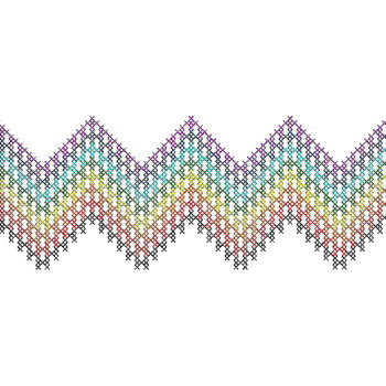 Cross Stitch Embroidery For Wall Hanging