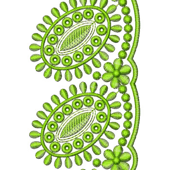 Cutwork Embroidery Lace Design DST 25928