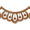 Cutwork Embroidery Lace For Dupatta