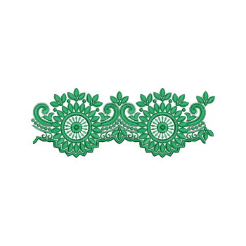 Cutwork Lace Embroidery For Curtains