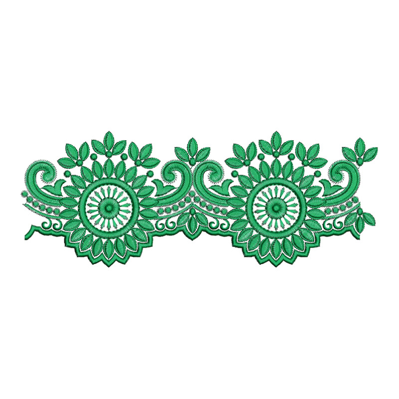 Cutwork Lace Embroidery For Curtains