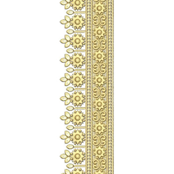 Duptta Lace Border Embroidery Design 25305